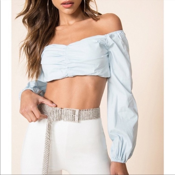 Ballon sleeve top- revolve - Picture 5 of 5